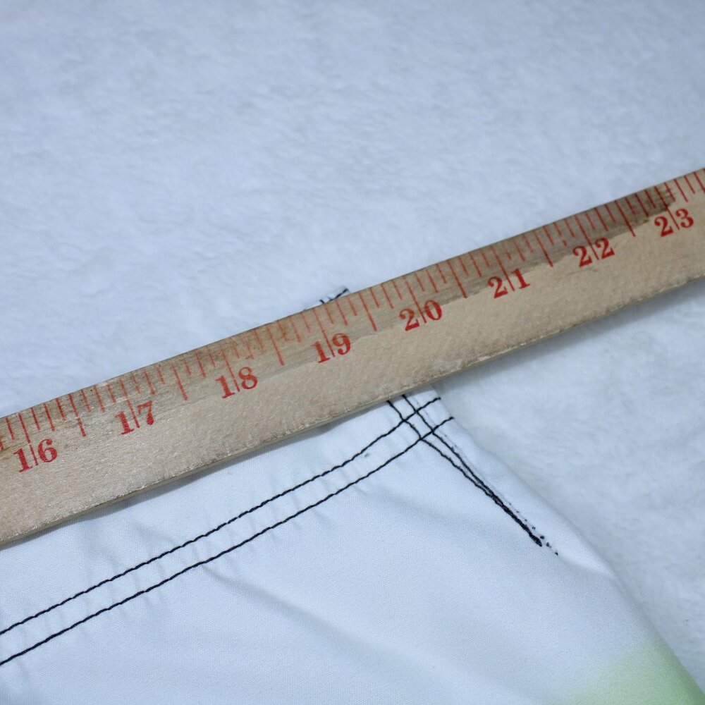 Ocean Pacific Board Shorts Mens 38 Surfing Palm Tree - Picture 6 of 9